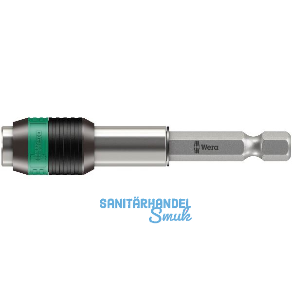 WERA Universal Bithalter Rapidaptor 889/4/1 mit Dauermagnet 1/4"sechskant 75 mm