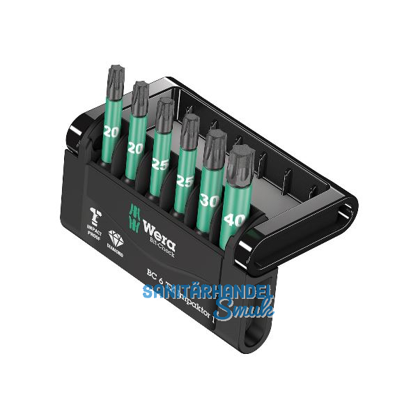 WERA Bit-Check 6 TX Impaktor 1 Torx� 6-teilig