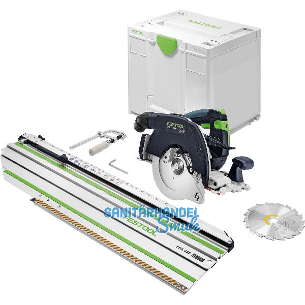 FESTOOL Akku-Handkreiss�ge HKC 55 Li KEB-Basic-FSK420 18 Volt