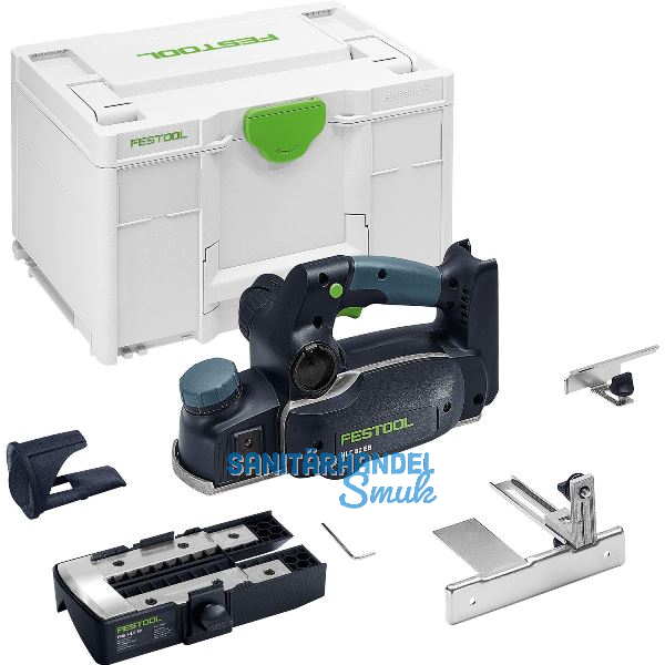 FESTOOL Akku-Handhobel HLC 82 EB-Basic-Set 18 Volt