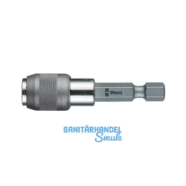 WERA Schnellwechsel Bithalter 895/4/1K kurz mit Magnet 1/4"sechskant 52 mm