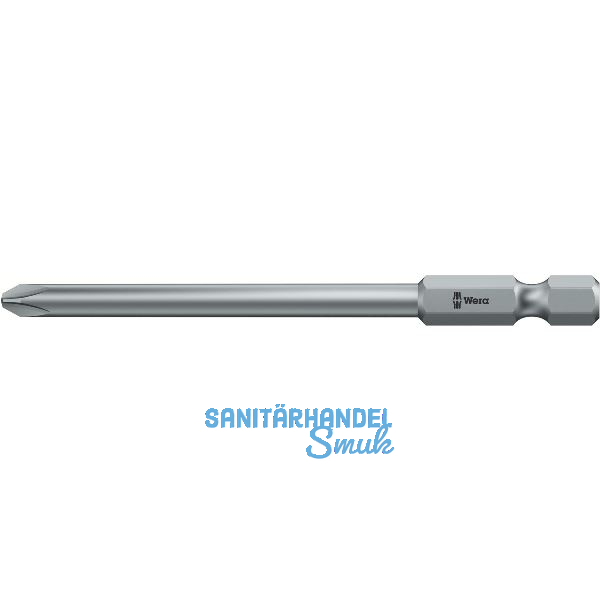 WERA Bit-Einsatz 851/4Z extra lang 1/4"sechskant PH 1/ 89 mm Phillips