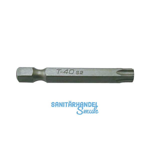 Bit-Einsatz 1/4"sechskant TX 40/L�nge 50 mm Torx�
