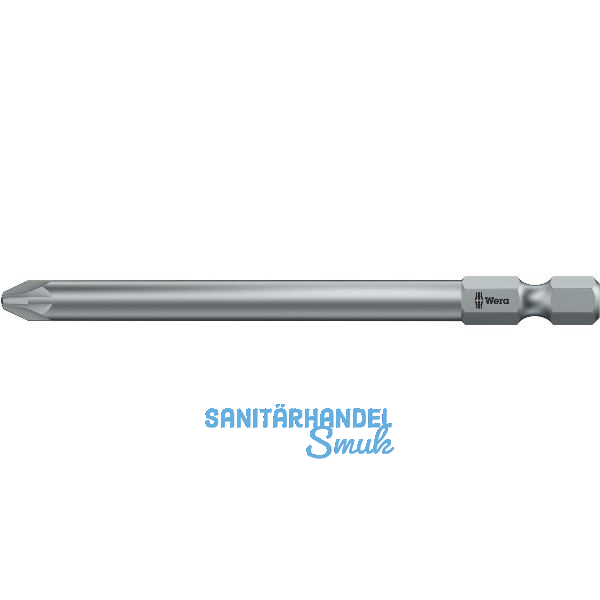 WERA Bit-Einsatz 855/4Z extra lang 1/4"sechskant PZ 2/ 89 mm Pozidriv