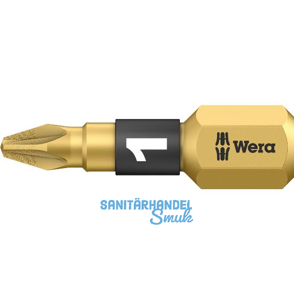 WERA Diamant-Bit-Einsatz 855/1BDC 1/4"sechskant PZ 1/25 mm Pozidriv