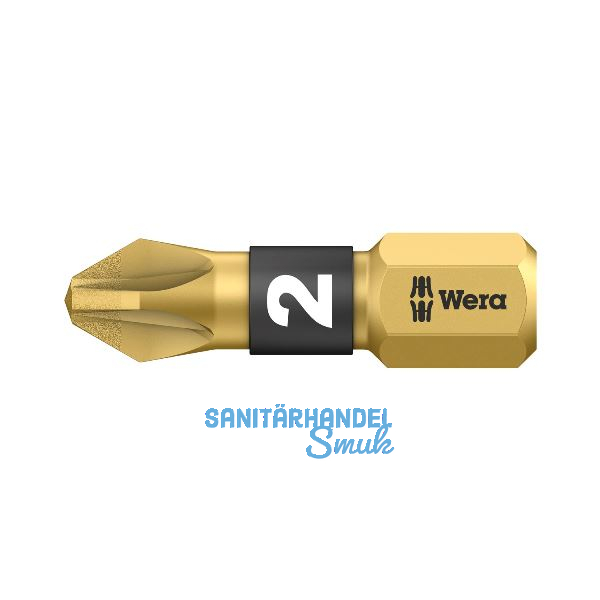 WERA Diamant-Bit-Einsatz 855/1BDC 1/4"sechskant PZ 2/25 mm Pozidriv