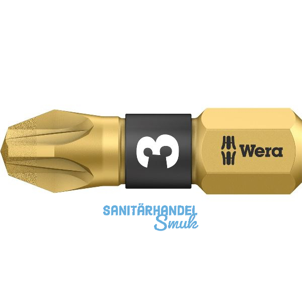 WERA Diamant-Bit-Einsatz 855/1BDC 1/4"sechskant PZ 3/25 mm Pozidriv