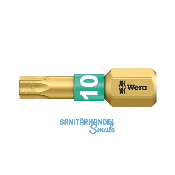 WERA Diamant-Bit-Einsatz 867/1BDC 1/4"sechskant TX 10/25 mm Torx�