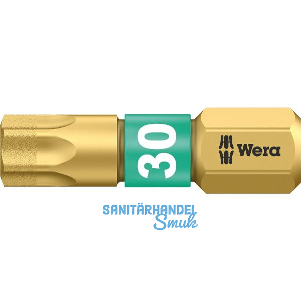 WERA Diamant-Bit-Einsatz 867/1BDC 1/4"sechskant TX 30/25 mm Torx�
