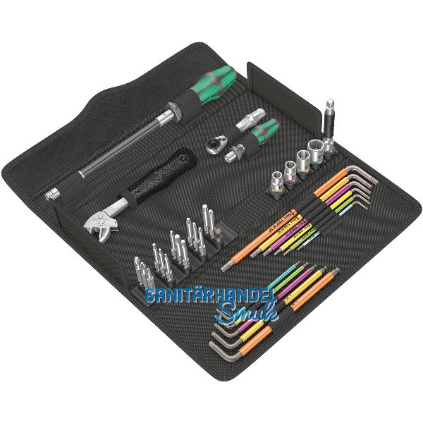 WERA Kraftform Kompakt Satz 35-teilig Fensterbau