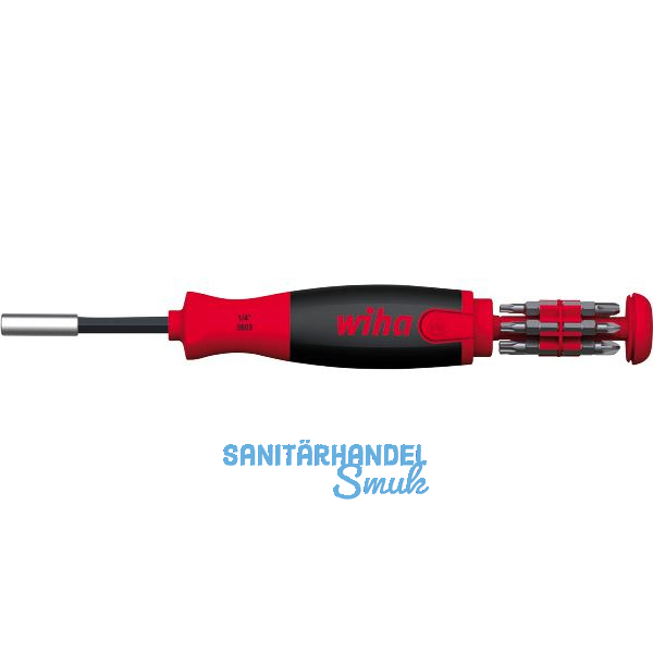 WIHA Bit-Magazinhalter LiftUp 25 Schlitz/Pozidrive/Phillips/Torx�L=25mm 12-tlg