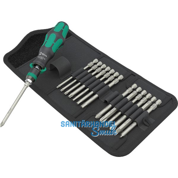 WERA Bit Satz Kraftform Kompakt 838 RA-RM Set 1 15-teilig