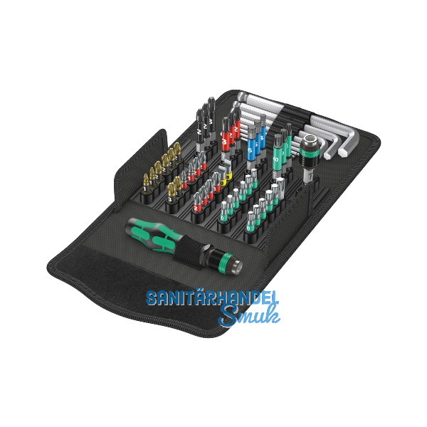 WERA Bit Satz Kraftform Kompakt 100 52-teilig