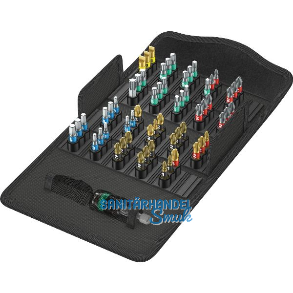 WERA Bit Safe 61 BiTorsion 1 Phillips/Pozidriv/Torx�/Schlitz/Hex-Plus 61-tlg.