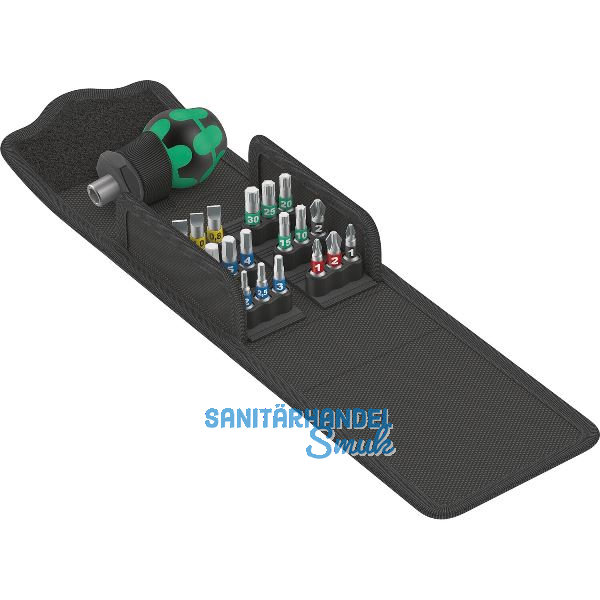 WERA Bit Satz Kraftform Kompakt Stubby 1 19-teilig