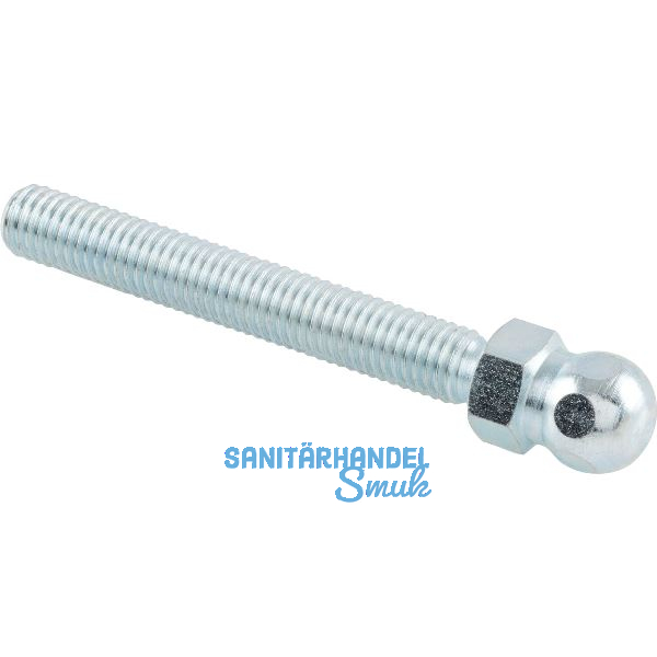 FATH Gewindestange f�r Gelenkstellfu� metrisch Kugel 15 M12 x 125 mm