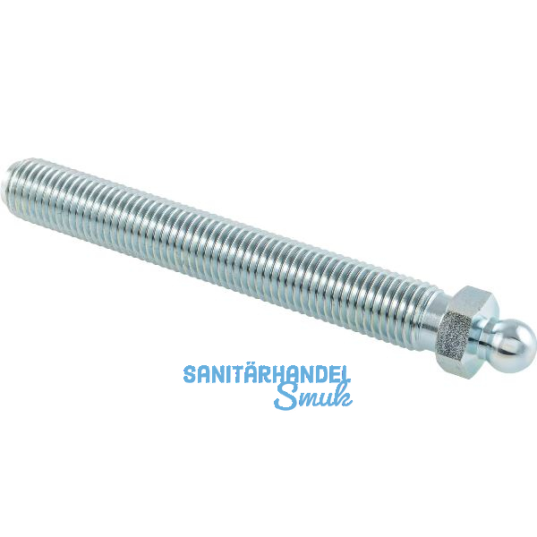 FATH Gewindestange f�r Gelenkstellfu� metrisch Kugel 15 M24 x 125 mm