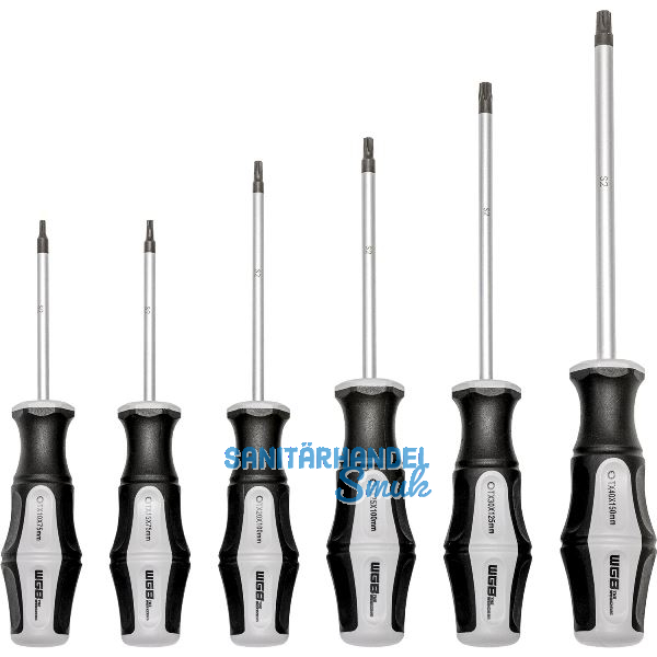 WGB Schraubendreher-Satz Torx 6-teilig