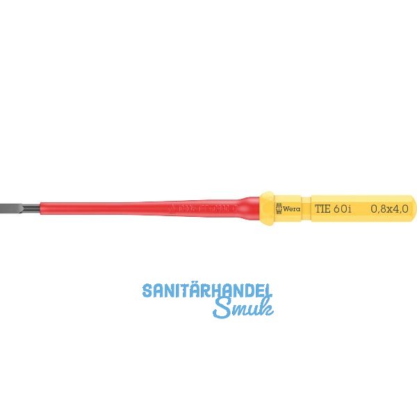 WERA VDE-Wechselklinge KK 60i TIE 0.8 x 4.0 x 157 mm Schlitz