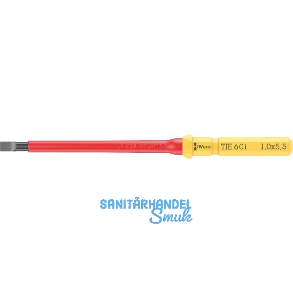 WERA VDE-Wechselklinge KK 60i TIE 1.0 x 5.5 x 157 mm Schlitz