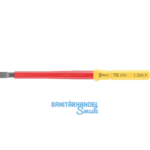 WERA VDE-Wechselklinge KK 60i TIE 1.2 x 6.5 x 157 mm Schlitz
