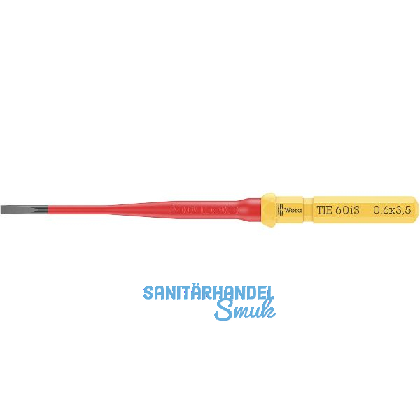 WERA VDE-Wechselklinge KK 60iS TIE 0.6 x 3.5 x 154 mm Schlitz