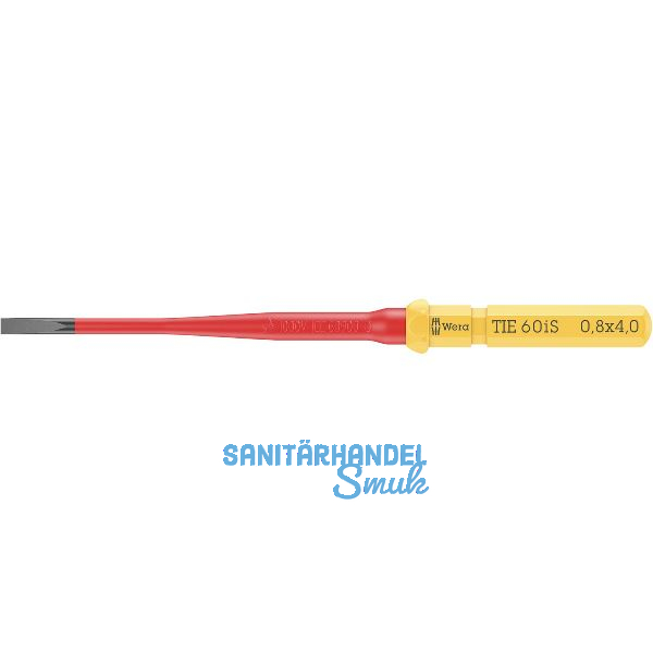 WERA VDE-Wechselklinge KK 60iS TIE 0.8 x 4.0 x 154 mm Schlitz
