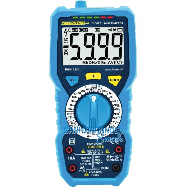 PANCONTROL Digital-Multimeter PAN 184 mit True RMS