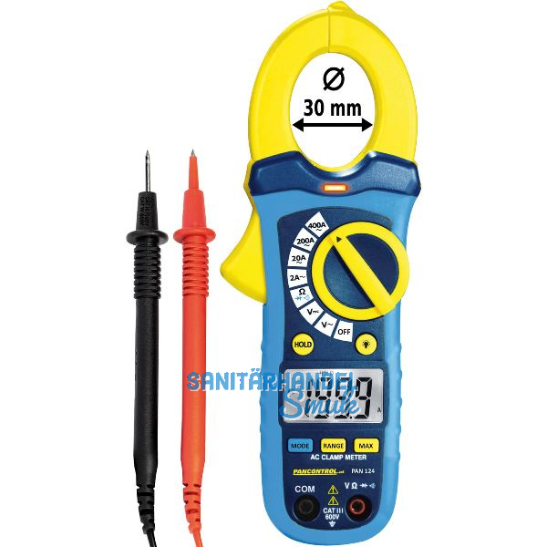PANCONTROL Digitalstromzange AC PAN 124 Zangen�ffnung 30 mm