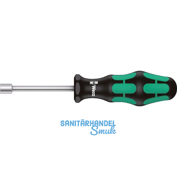 WERA Schraubendreher 395 HO 7,0 x 90 mm au�ensechskant