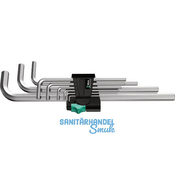 WERA Sechskant Stiftschl�ssel-Satz 950/9 Hex-Plus 2 1.5-10 mm 9-teilig