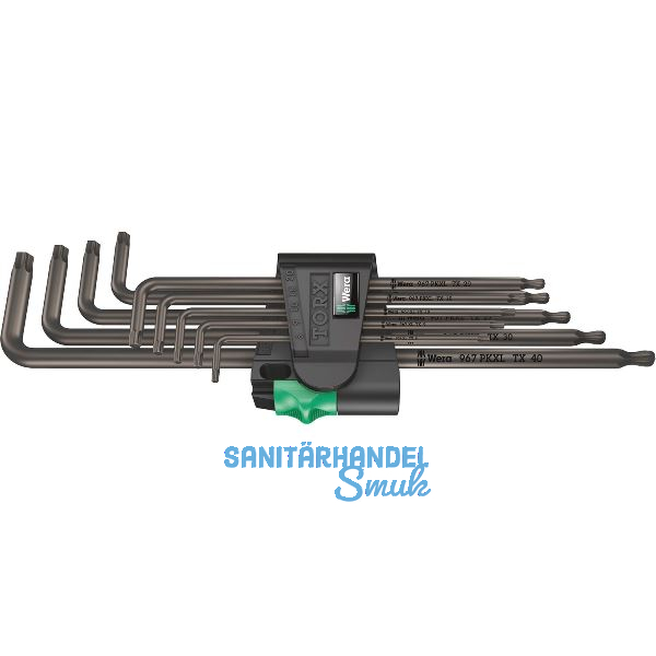 WERA Torx�-Stiftschl�ssel-Satz 967/9 TX XL 1 TX8-40 9-teilig
