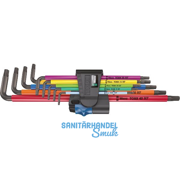 WERA Torx�-Stiftschl�ssel-Satz 967/9 TX XL MC HF 1 TX8-40 9-teilig