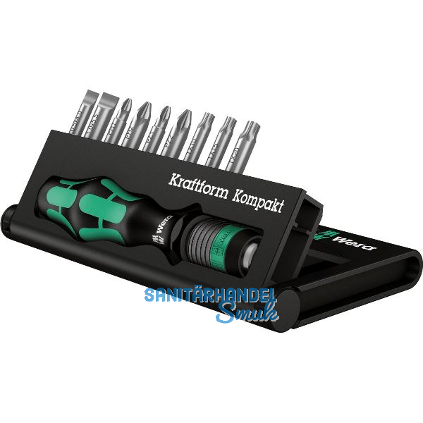 WERA Bit-Magazinhalter Kraftform Kompakt 10 10-teilig