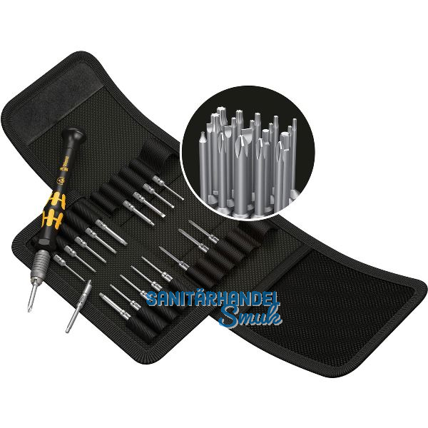 WERA Elektronik-Schraubendreher-Satz Kraftform Micro 20 ESD 1 20-teilig