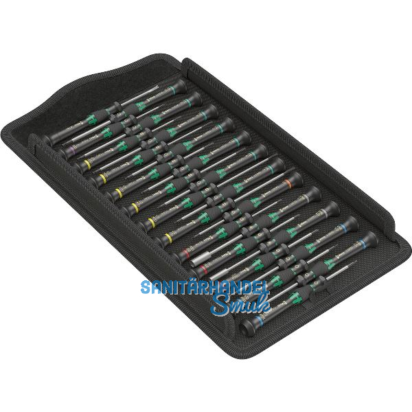 WERA Elektronik-Schraubendreher-Satz Kraftform Micro Big Pack 1 25-teilig
