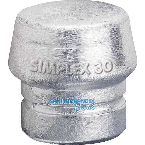 HALDER Schonhammer-Einsatz Kopf � 60 mm Alu