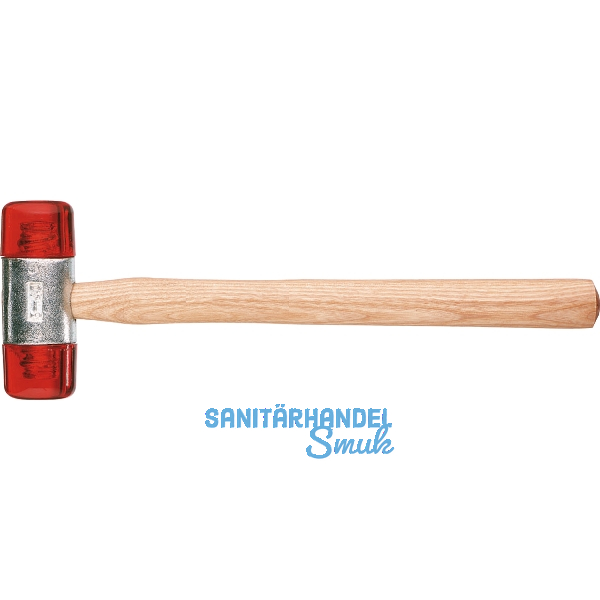 Plastikhammer Kopfdurchmesser 40 mm mit Eschenstiel