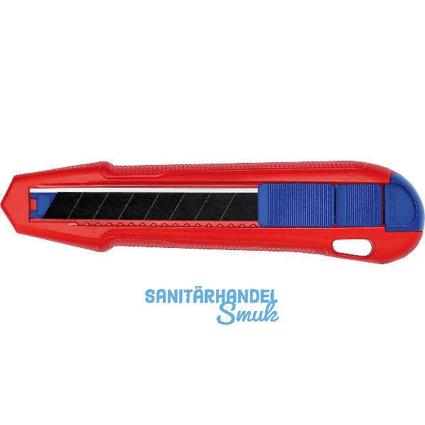 KNIPEX Universalmesser CutiX� Type 9010165BK mit 18 mm Abbrechklinge