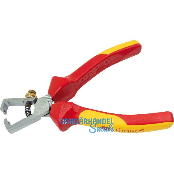 VDE-Abisolierzange mit �ffnungsfeder 10 mm� L�nge 160 mm
