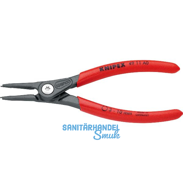 KNIPEX Pr�zisions Sicherungsringzange 4911 A0 DIN 5254 A au�en gerade