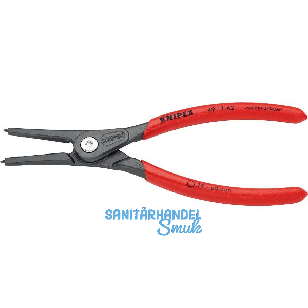 KNIPEX Pr�zisions Sicherungsringzange 4911 A2 DIN 5254 A au�en gerade