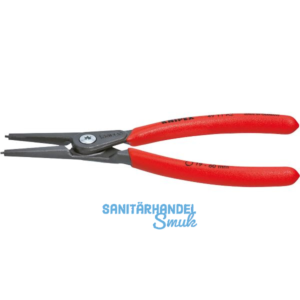 KNIPEX Pr�zisions Sicherungsringzange 4911 A4 DIN 5254 A au�en gerade
