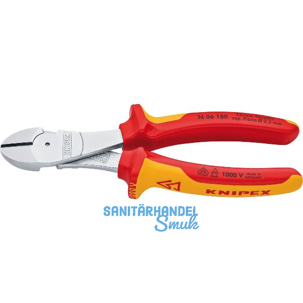 KNIPEX VDE-Kraft-Seitenschneider DIN 5749 L�nge 180 mm
