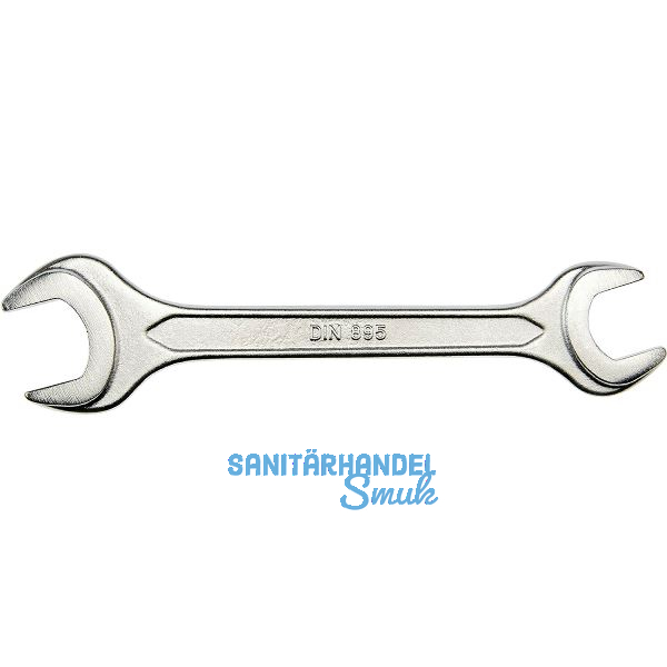 WGB Doppelmaulschl�ssel DIN895 32 x 36 mm Maulstellung 15� verchromt