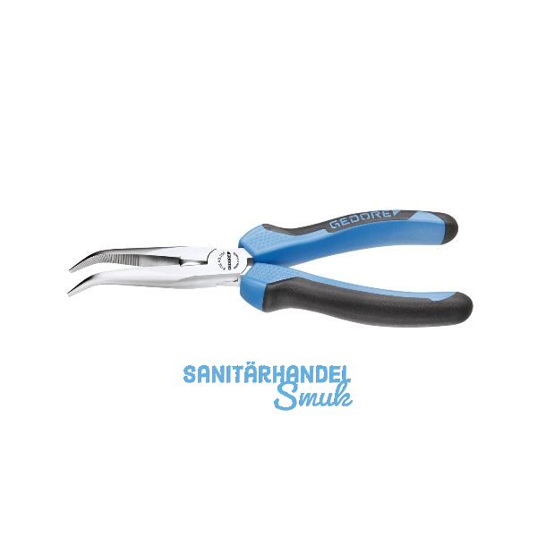 GEDORE Langschnabelzange DIN 5745 gebogen 2K-Griff L�nge 160 mm