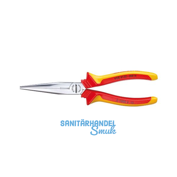 GEDORE VDE-Langschnabelzange gerade L�nge 160 mm