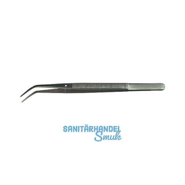 Universalpinzette gebogen spitz L�nge 150 mm