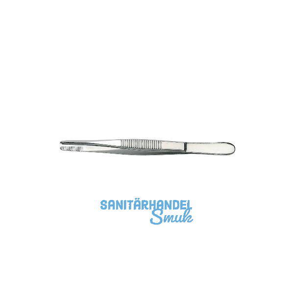 Universalpinzette gerade stumpf-breit L�nge 120 mm