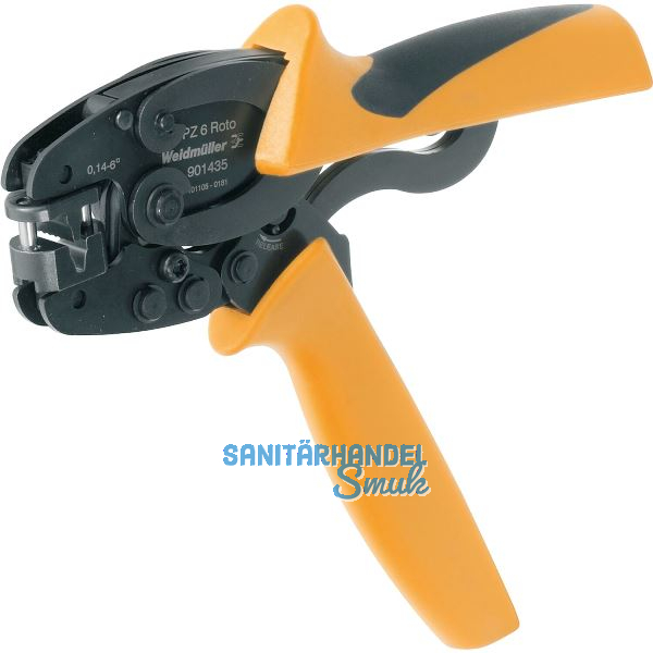 WEIDM�LLER Crimpzange PZ 6 Roto AWG 26-10 Crimpbereich 0.14-6 mm� L�nge 200 mm